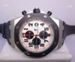 Audemars Piguet Royal Oak Offshore Stainless Steel White Dial Luxury Watch